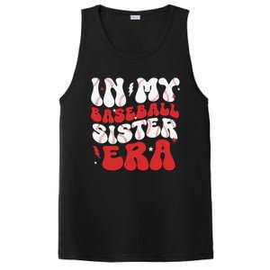 Baseball Sister Funny Women Mothers Day PosiCharge Competitor Tank