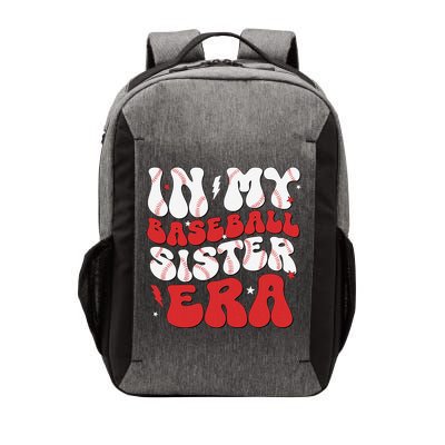 Baseball Sister Funny Women Mothers Day Vector Backpack