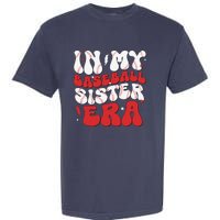 Baseball Sister Funny Women Mothers Day Garment-Dyed Heavyweight T-Shirt