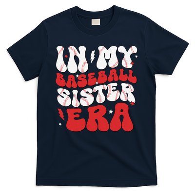 Baseball Sister Funny Women Mothers Day T-Shirt