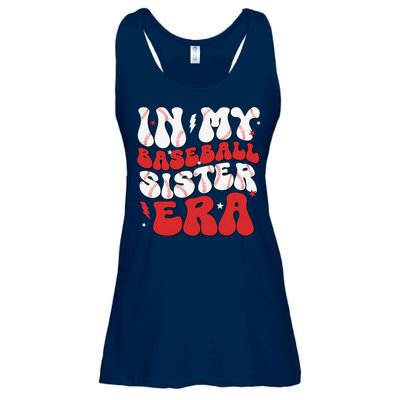 Baseball Sister Funny Women Mothers Day Ladies Essential Flowy Tank