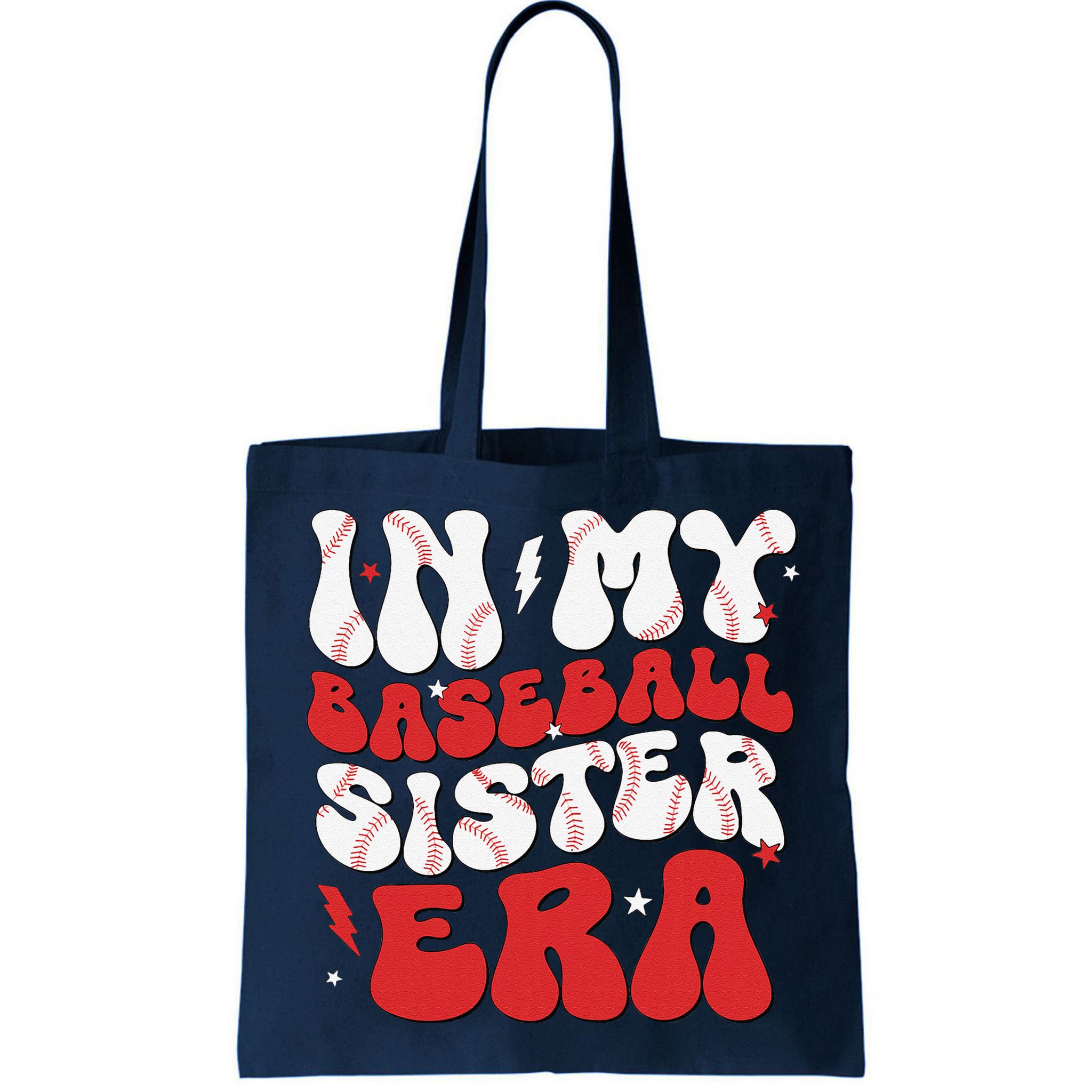 Baseball Sister Funny Women Mothers Day Bag