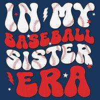 Baseball Sister Funny Women Mothers Day Baby Bodysuit