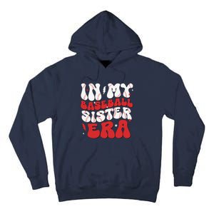 Baseball Sister Funny Women Mothers Day Tall Hoodie