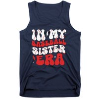 Baseball Sister Funny Women Mothers Day Tank Top