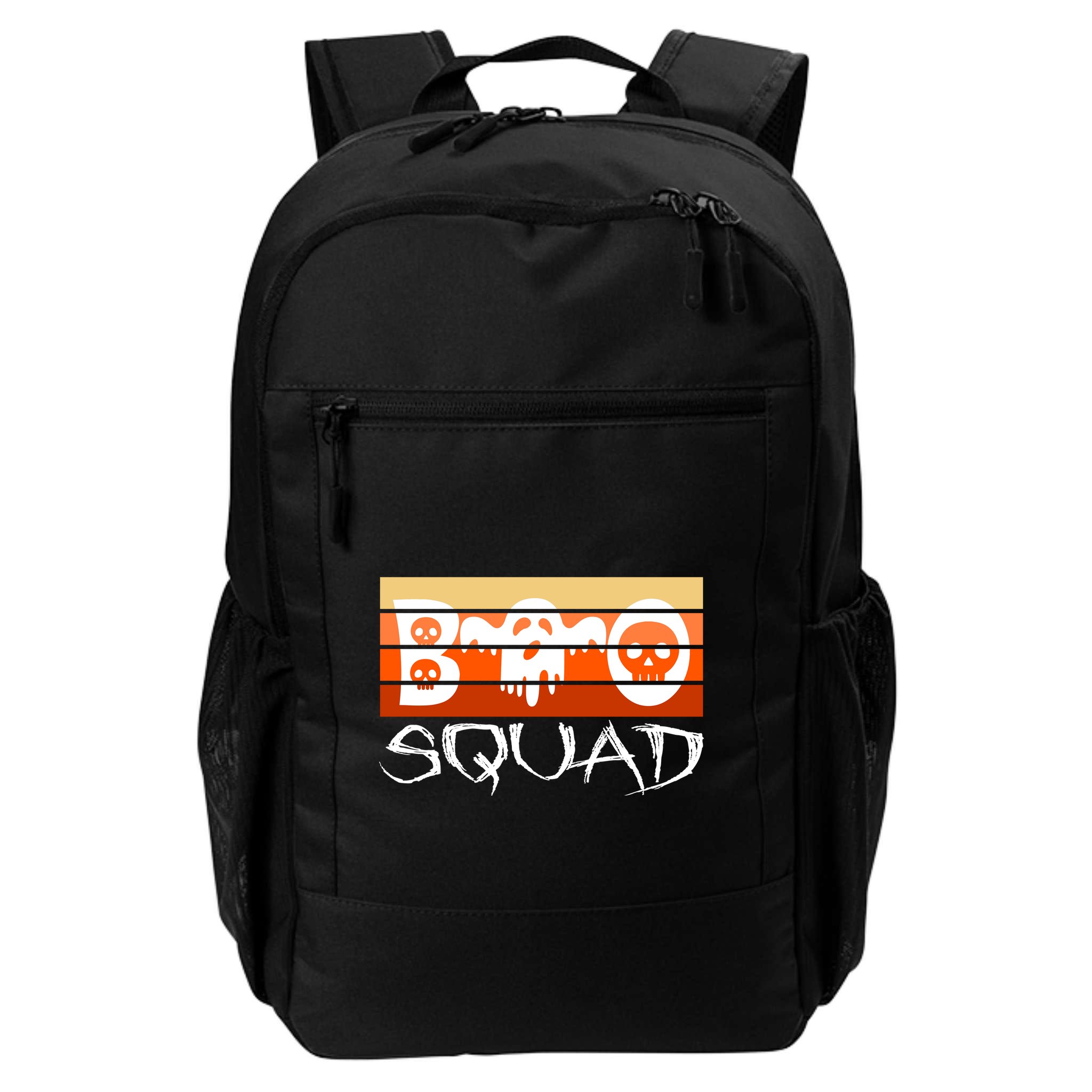 Boo Squad Funny Happy Halloween Cute Ghost Backpack