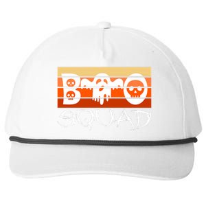 Boo Squad Funny Happy Halloween Cute Ghost Snapback Five-Panel Rope Hat