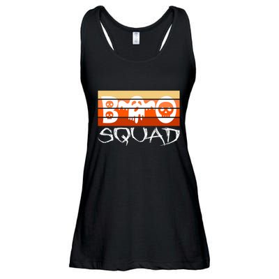 Boo Squad Funny Happy Halloween Cute Ghost Ladies Essential Flowy Tank