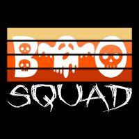 Boo Squad Funny Happy Halloween Cute Ghost Flatbill Hat
