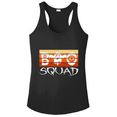 Boo Squad Funny Happy Halloween Cute Ghost Ladies PosiCharge Competitor Racerback Tank