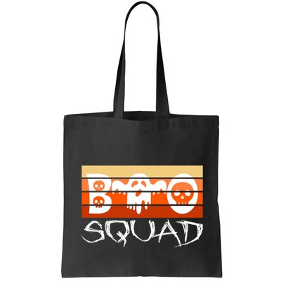 Boo Squad Funny Happy Halloween Cute Ghost Bag