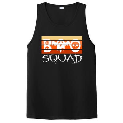 Boo Squad Funny Happy Halloween Cute Ghost PosiCharge Competitor Tank