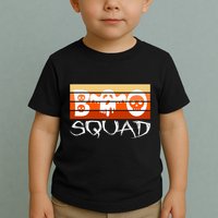 Boo Squad Funny Happy Halloween Cute Ghost Toddler T-Shirt