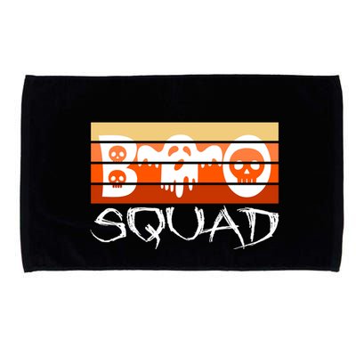 Boo Squad Funny Happy Halloween Cute Ghost Microfiber Hand Towel