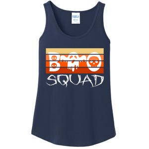 Boo Squad Funny Happy Halloween Cute Ghost Ladies Essential Tank