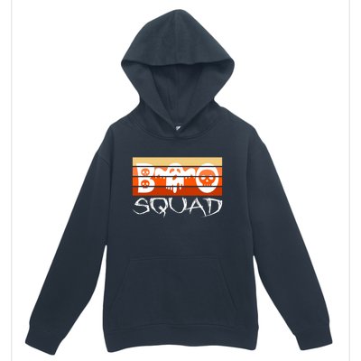 Boo Squad Funny Happy Halloween Cute Ghost Urban Pullover Hoodie