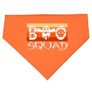 Boo Squad Funny Happy Halloween Cute Ghost USA-Made Doggie Bandana