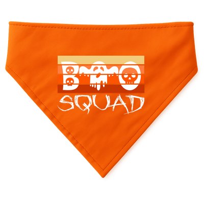 Boo Squad Funny Happy Halloween Cute Ghost USA-Made Doggie Bandana