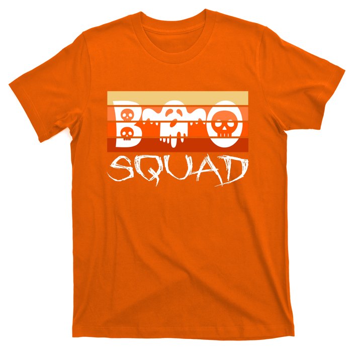 Boo Squad Funny Happy Halloween Cute Ghost T-Shirt