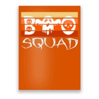 Boo Squad Funny Happy Halloween Cute Ghost Poster