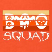 Boo Squad Funny Happy Halloween Cute Ghost Golf Towel
