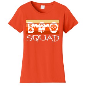 Boo Squad Funny Happy Halloween Cute Ghost Women's T-Shirt