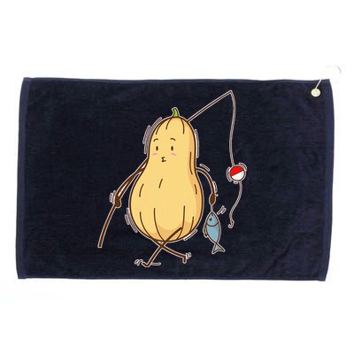 Butternut Squash Fishes Grommeted Golf Towel