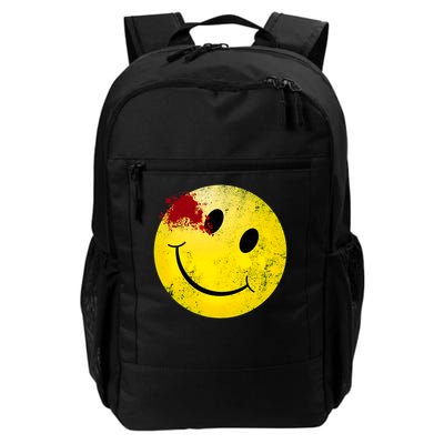 Bloody Smiling Face I Vintage Smile Emojicon Backpack
