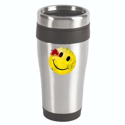 Bloody Smiling Face I Vintage Smile Emojicon 16oz Travel Tumbler