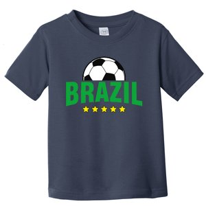 Brazil Soccer Fan Toddler T-Shirt