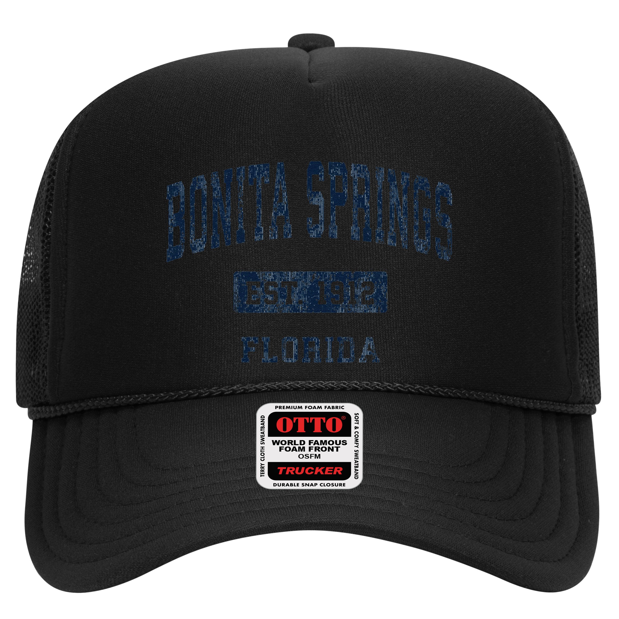 Bonita Springs Florida Fl Vintage Established De Hat