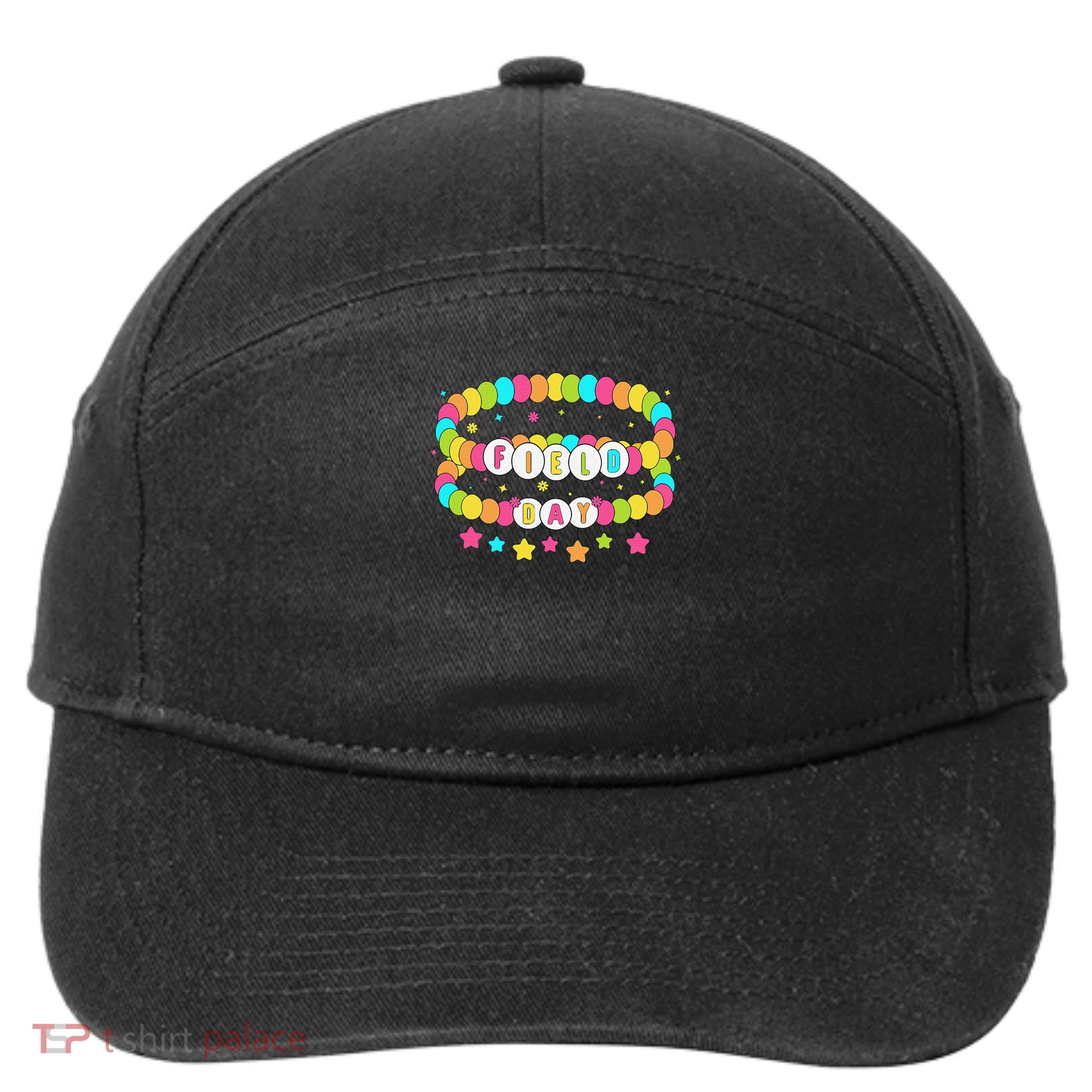 Bracelets School Field Day Teacher Field Day 2025 7-Panel Snapback Hat