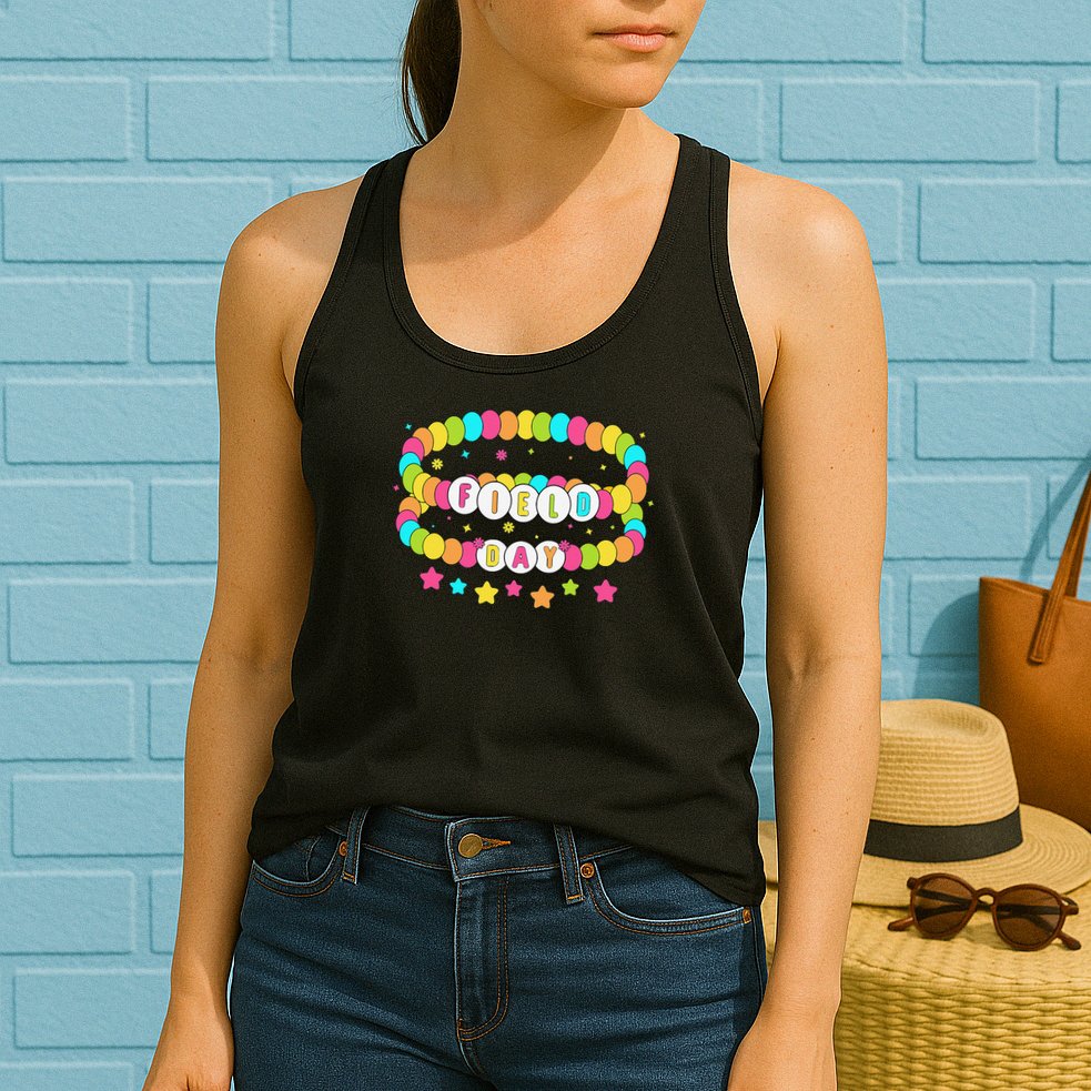 Bracelets School Field Day Teacher Field Day 2025 Womens Tank Top