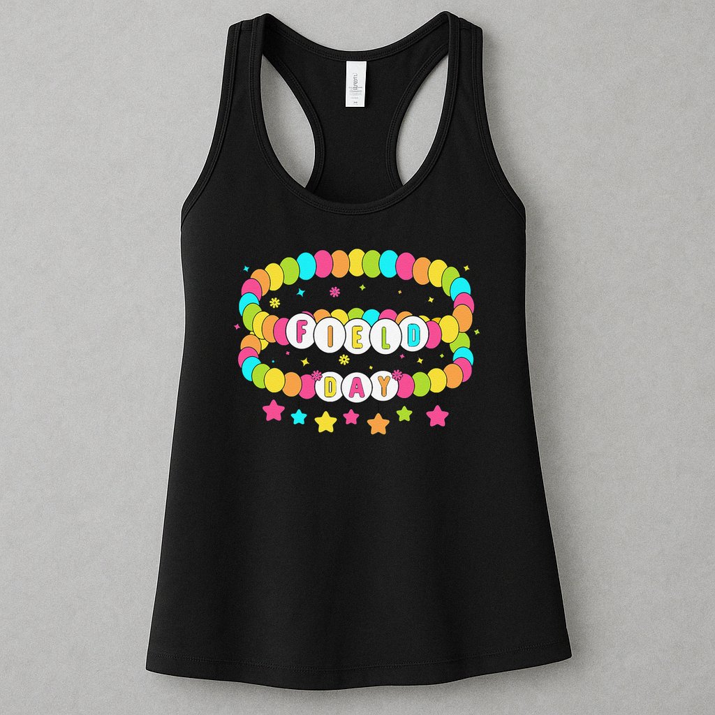 Bracelets School Field Day Teacher Field Day 2025 Womens Tank Top