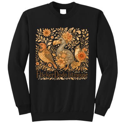 Bird Subtle Flicker Dodo Titmouse  Sweatshirt