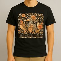 Bird Subtle Flicker Dodo Titmouse  T-Shirt