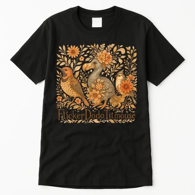 Bird Subtle Flicker Dodo Titmouse  Tall T-Shirt