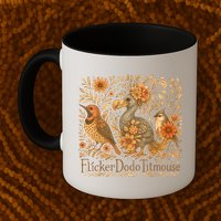 Bird Subtle Flicker Dodo Titmouse  Mug