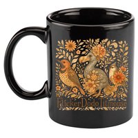 Bird Subtle Flicker Dodo Titmouse  11oz C Handle Ceramic Mug
