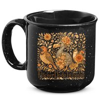 Bird Subtle Flicker Dodo Titmouse  15oz Campfire Ceramic Mug