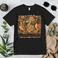 Bird Subtle Flicker Dodo Titmouse  Premium T-Shirt