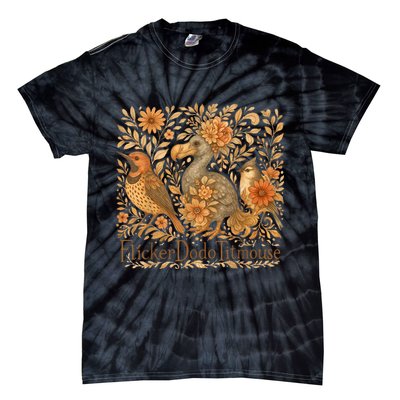 Bird Subtle Flicker Dodo Titmouse  Tie-Dye T-Shirt