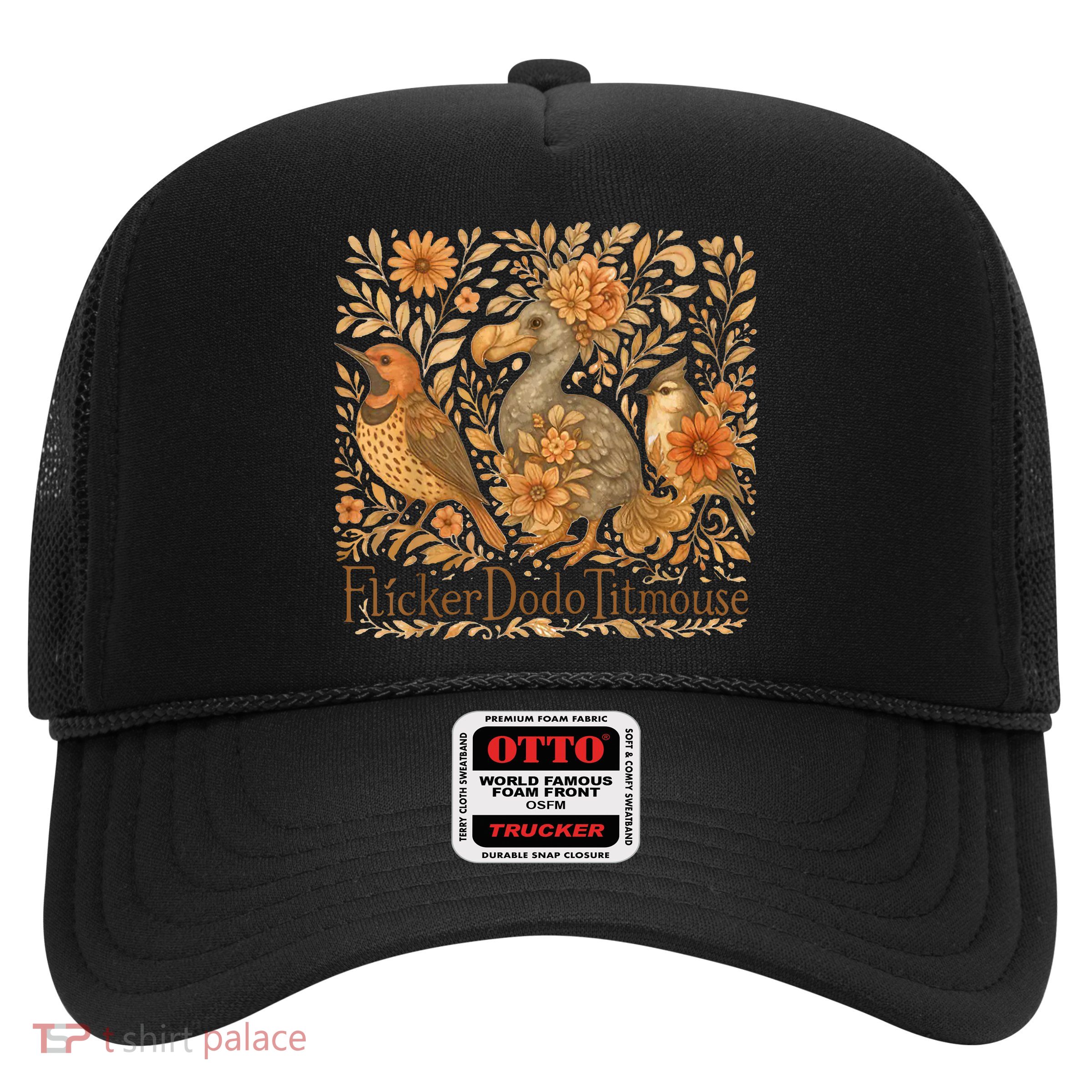 Bird Subtle Flicker Dodo Titmouse  Trucker Hat