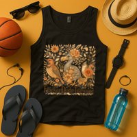 Bird Subtle Flicker Dodo Titmouse  Tank Top