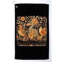 Bird Subtle Flicker Dodo Titmouse  Golf Towel