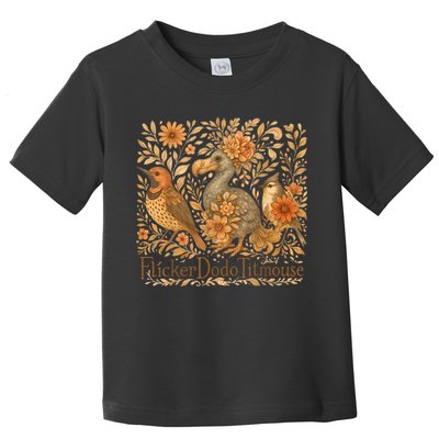 Bird Subtle Flicker Dodo Titmouse  Toddler T-Shirt