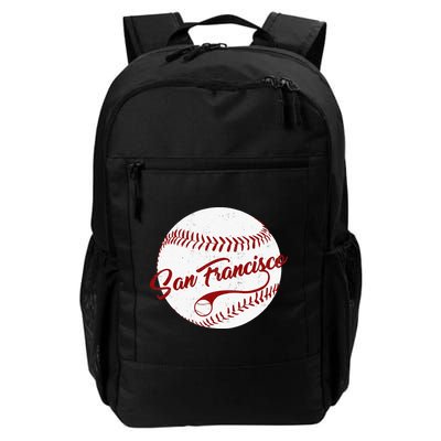 Baseball San Francisco Vintage Giant Ball National Pastime Backpack