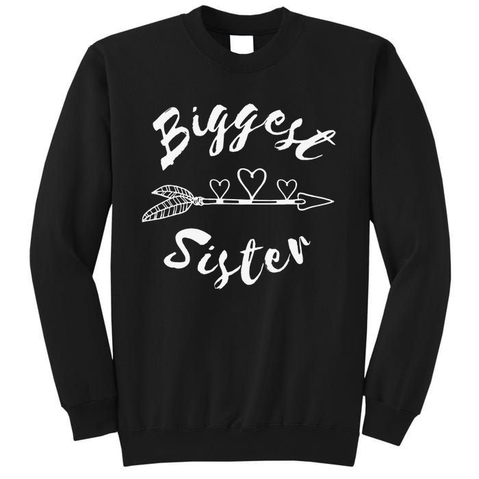 Biggest Sister Family Gift Sweatshirt