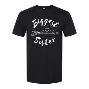 Biggest Sister Family Gift Softstyle CVC T-Shirt