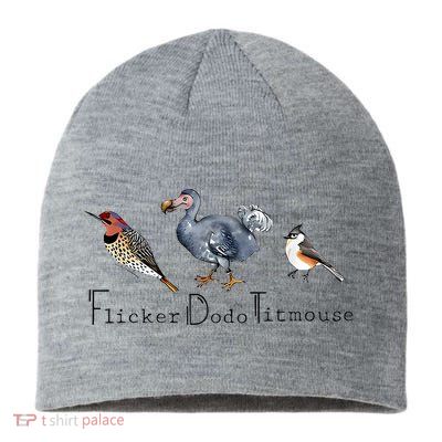 Bird Subtle Flicker Dodo Titmouse Sustainable Beanie